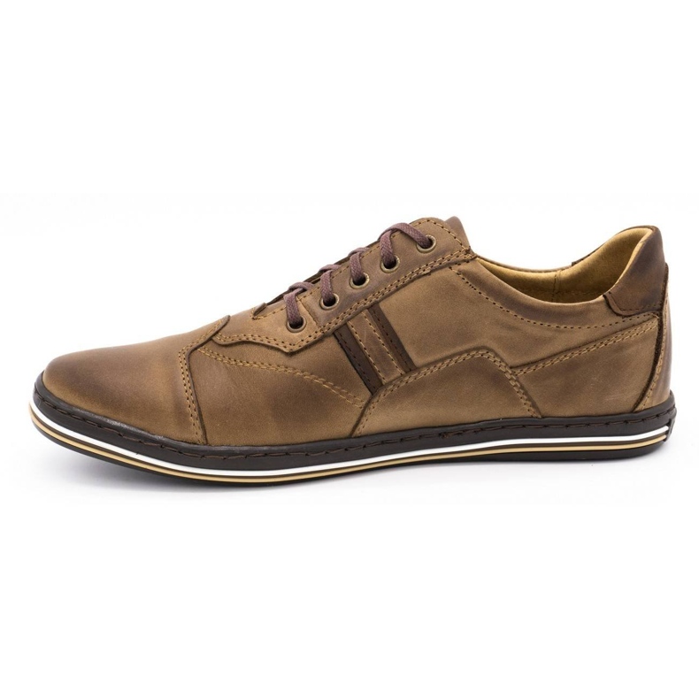 Polbut 1801 brown casual men's shoes 2