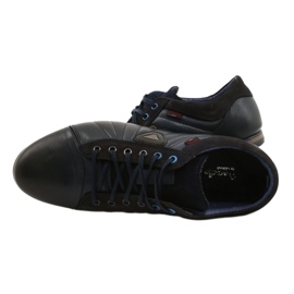 Lemar Men's leather shoes 1615 navy blue 5 Lemar Men's leather shoes 1615 navy blue 5