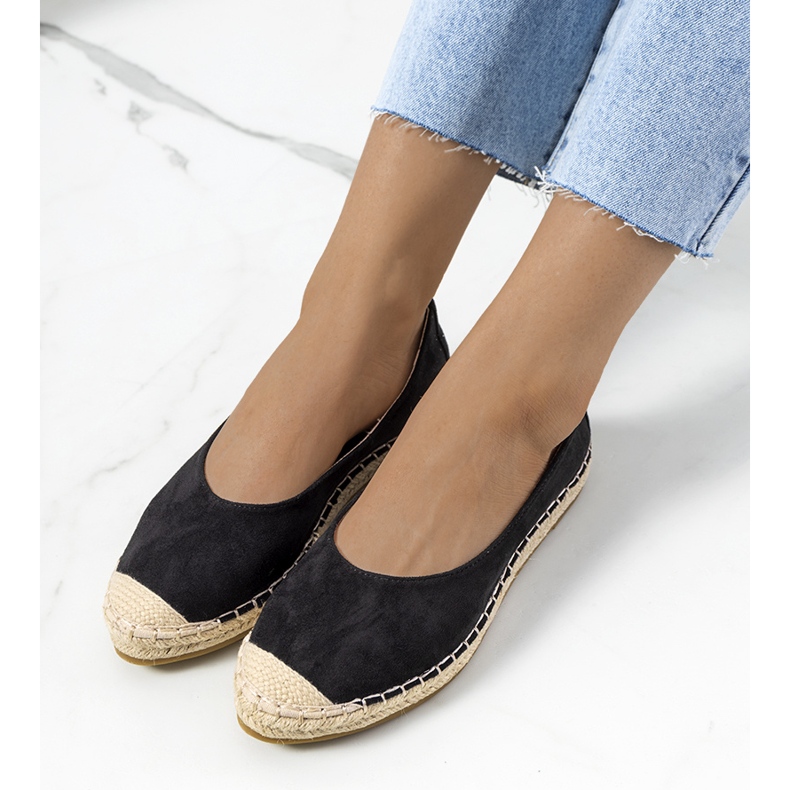 Black women's espadrilles from Sipkema 1