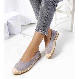 Gray women's espadrilles from Sipkema grey 1