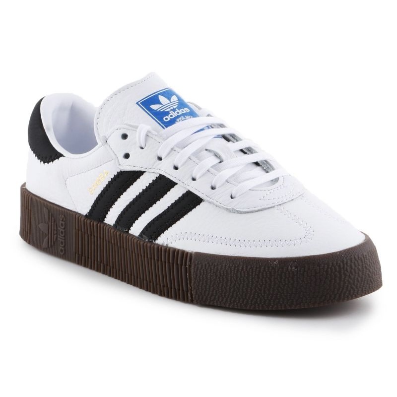 Imperativo interior circuito Adidas Sambarose W AQ1134 shoes white black - KeeShoes