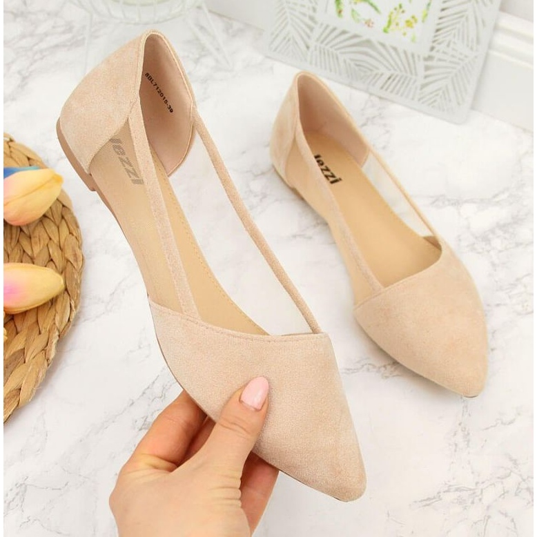 Ballerina Spitz Jezzi W EVE59B beige 1