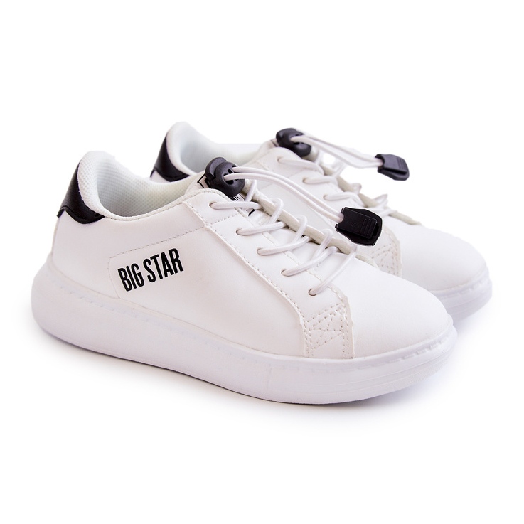 Children's sports shoes Big Star JJ374069 White and Black 1 Children's sports shoes Big Star JJ374069 White and Black 1