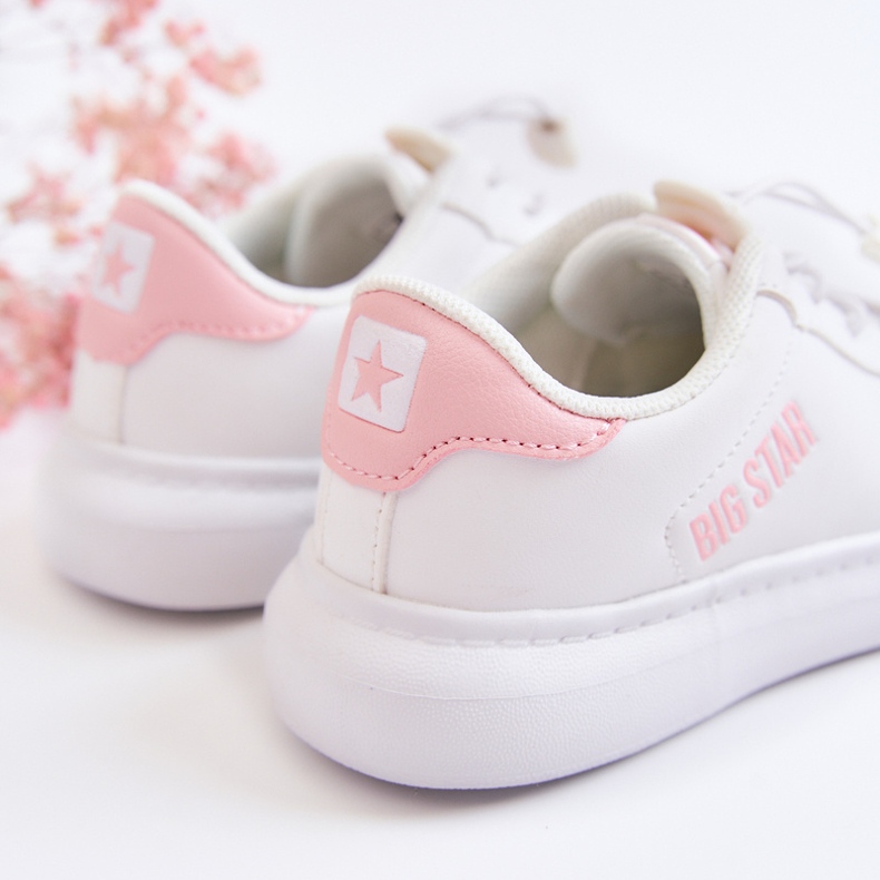 Children's sports shoes Big Star JJ374068 White and Pink 2