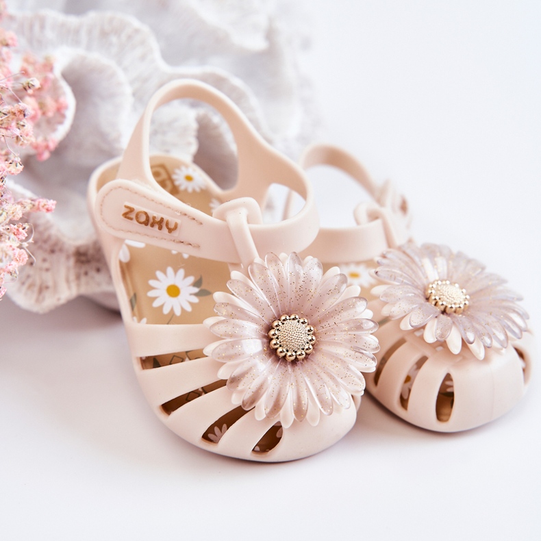 Children's Sandals With Velcro Fragrant ZAXY JJ385031 Beige 1