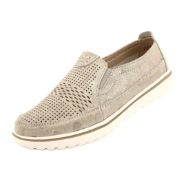 Comfortable Sports Shoes On the Jezzi Platform 20PB08-1653 beige golden 4 Comfortable Sports Shoes On the Jezzi Platform 20PB08-1653 beige golden 4