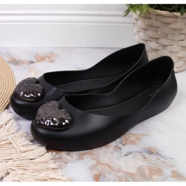 Meliski ballerinas with Zaxy heart W INT1711B black 2