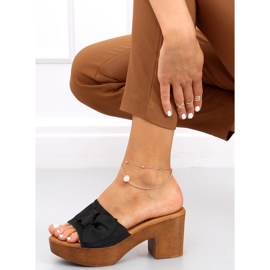 Slippers ala Zeri Black clogs 1