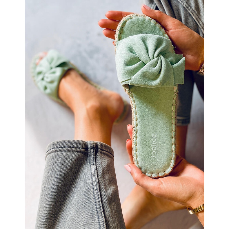 Baina Green espadrilles 1