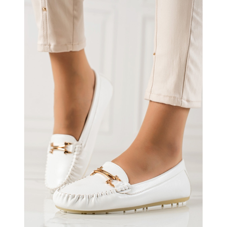 TRENDI White loafers 1