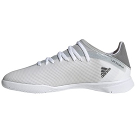 Adidas X Speedflow.3 In Jr FY3315 football boots gray, white shades of grey 1