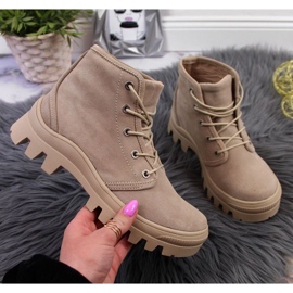 Leather Filippo W PAW325A beige sneakers 1