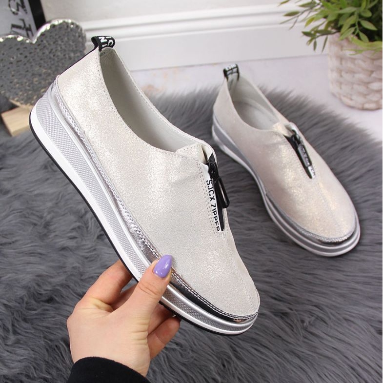 Leather shoes T.Sokolski W SCA153B golden 1