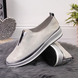 Leather shoes T.Sokolski W SCA153B golden 2