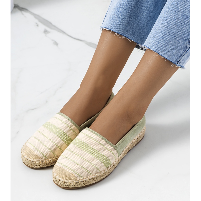Green Juulke espadrilles 1