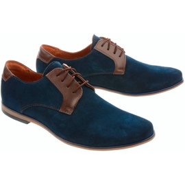 Olivier Men's formal shoes 102 navy blue 6