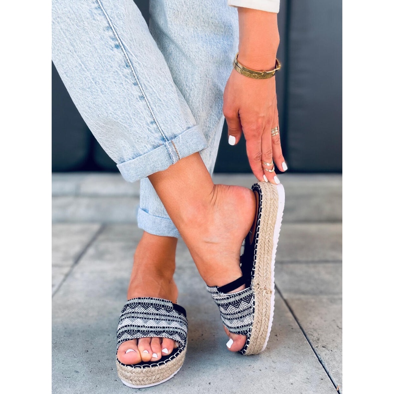 PA1 Women's espadrilles Nour Black 2