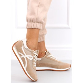 Coby Khaki trainers beige 2