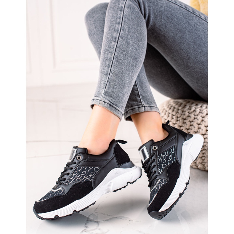 Renda Stylish Sneakers black 1
