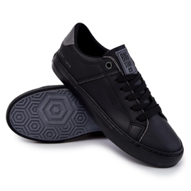 Leather Men's Sneakers Big Star JJ174108 Black 2