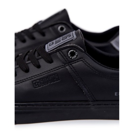 Leather Men's Sneakers Big Star JJ174108 Black 1