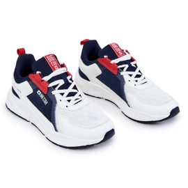 Men's sports shoes Sneakers Big Star JJ174399 White and Navy blue 1