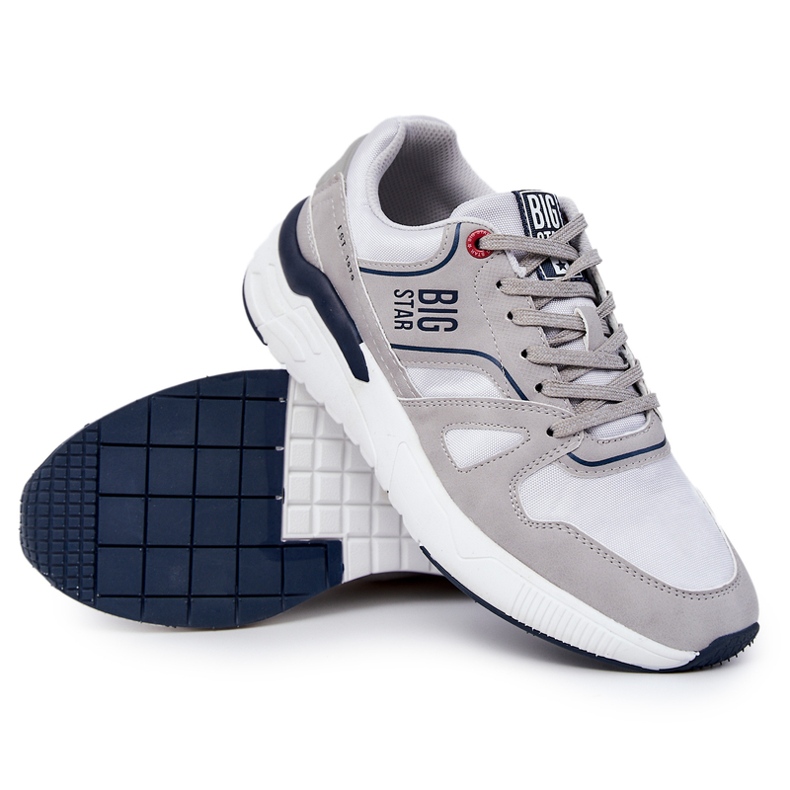 Men's Sneakers Big Star JJ174276 Gray grey 1