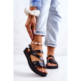 Fragrant ZAXY HH285071 Black Rubber Sandals 1 Fragrant ZAXY HH285071 Black Rubber Sandals 1