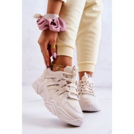 Women's sports shoes Sneakers Beige Daren 1
