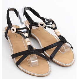 Clevon Black women's sandals 2