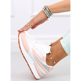 Naila Pink women's sports shoes white 2