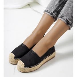 Black women's espadrilles from Rhianne 1