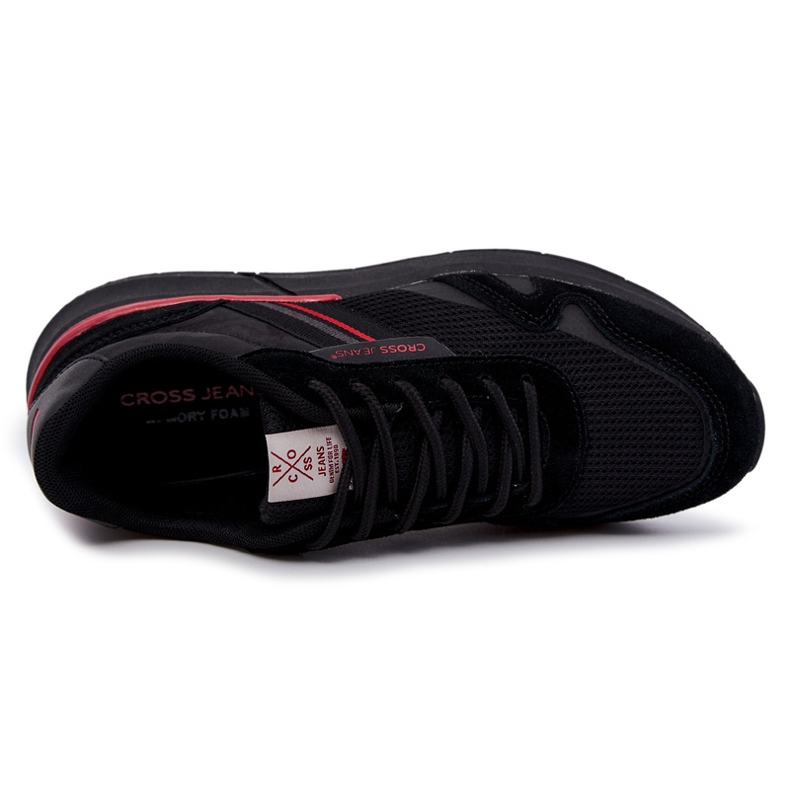 Men's Sport Shoes Sneakers Cross Jeans JJ1R4016C Black 1 Men's Sport Shoes Sneakers Cross Jeans JJ1R4016C Black 1