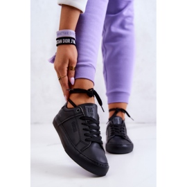 Leather Sneakers Big Star JJ274214 Black 1