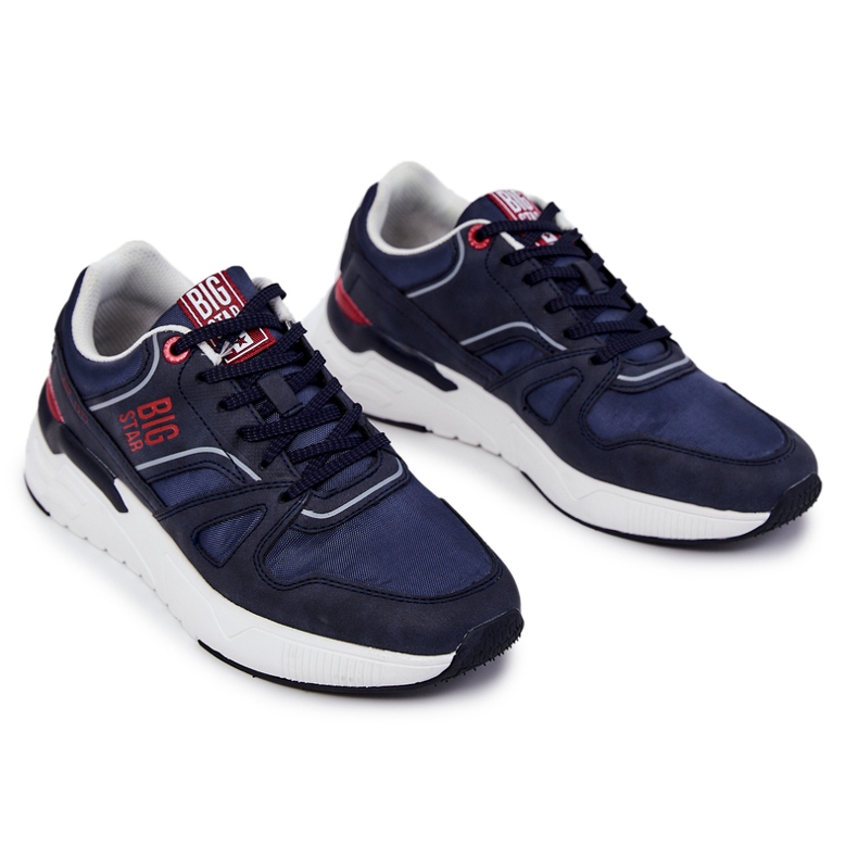 Men's Sneakers Big Star JJ174277 Navy blue 1