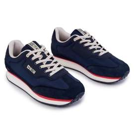 Men's Sneakers Memory Foam Big Star JJ174296 Navy Blue 1