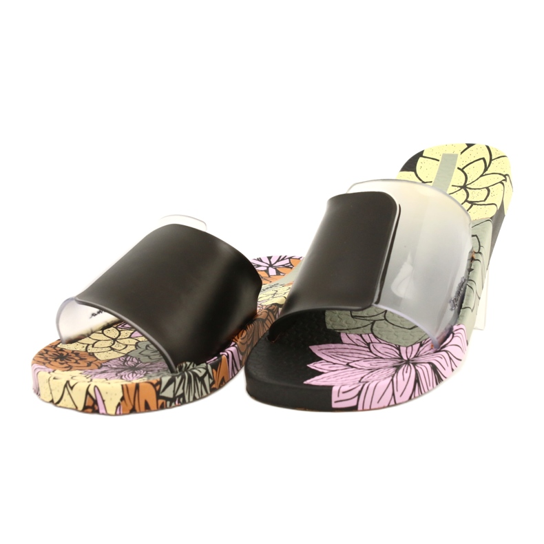 Ipanema Botanica Slide 26761 24584 Black / Clear colorless multicolored 2