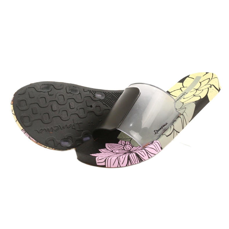 Ipanema Botanica Slide 26761 24584 Black / Clear colorless multicolored 4