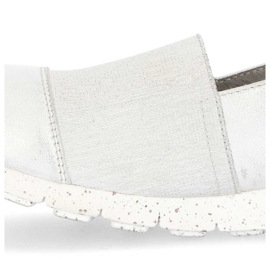 Filippo 02962-11 Silver loafers 1
