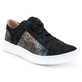 Filippo 480S Shoes Black Gold golden 1 Filippo 480S Shoes Black Gold golden 1