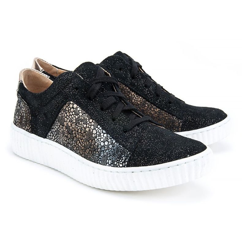 Filippo 480S Shoes Black Gold golden 2 Filippo 480S Shoes Black Gold golden 2