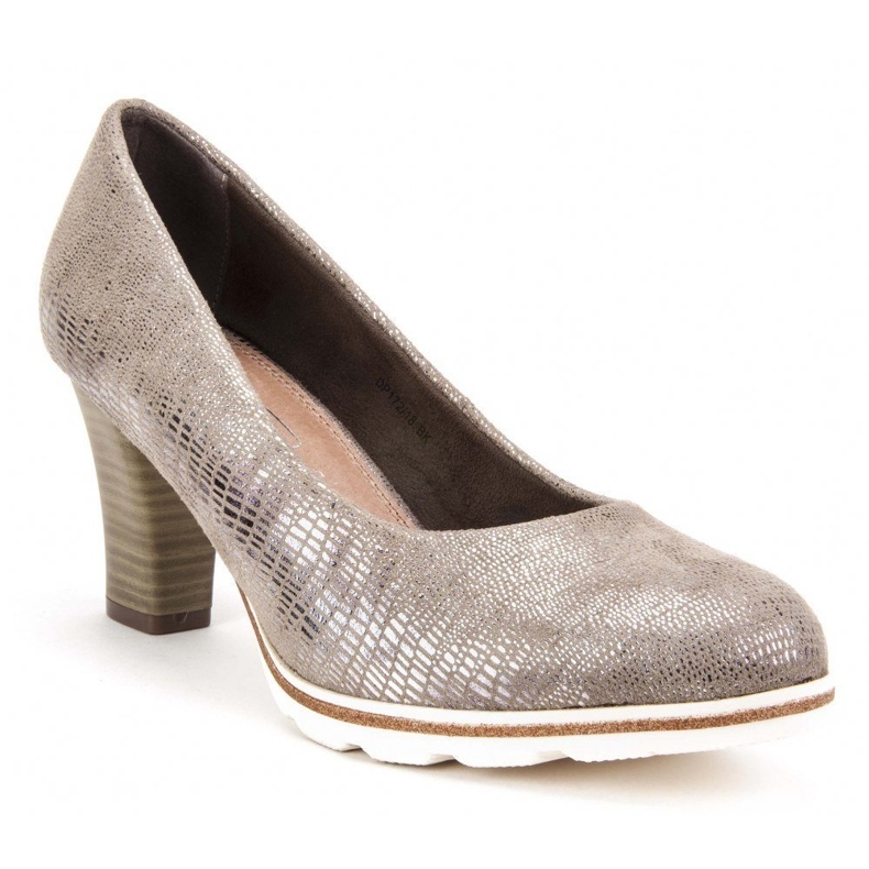 Filippo DP172 / 18 Br brown pumps beige 1