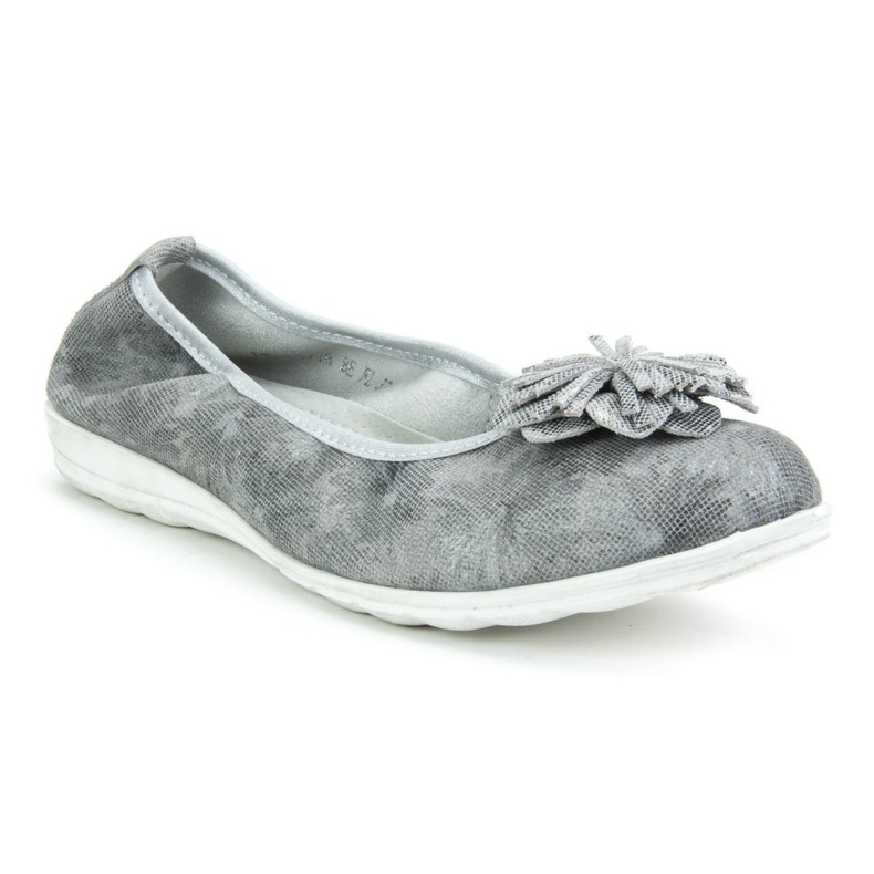 Filippo DP025 / 18 Be Fl Beige Flowers grey 1