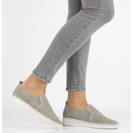 Shoes FILIPPO DP063 / 19 Gr Gray navy blue grey 1