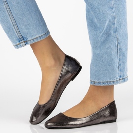 Filippo DP795 / 19 Gf ballerinas graphite grey 2