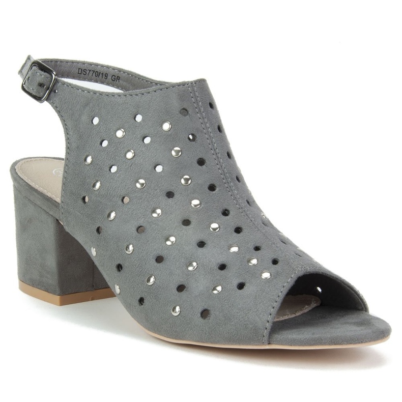 Filippo DS770 / 19 Gr Gray sandals grey 1