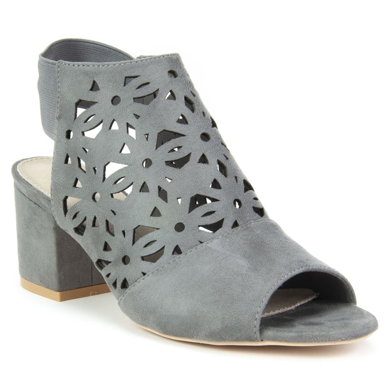 Filippo DS771 / 19 Gr Gray sandals grey 1