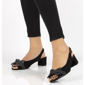 Filippo DS788 / 19 Bk black sandals 2