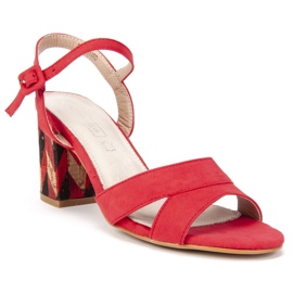Filippo DS775 / 19 Rd Red sandals 1