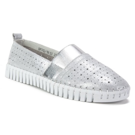Filippo DP742 / 19 Si Silver shoes 1